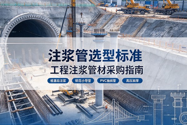 永吉注浆管选型标准