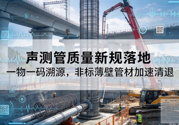 永吉声测管质量新规落地，一物一码溯源，非标薄壁管材加速清退